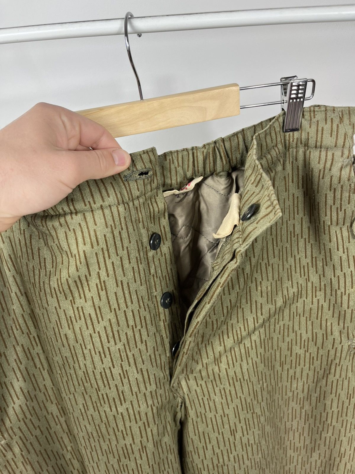 Other Vintage Military Army Pants Rain Camo Cargo Trousers Men W36 Size US 34 / EU 50 - 8 Thumbnail