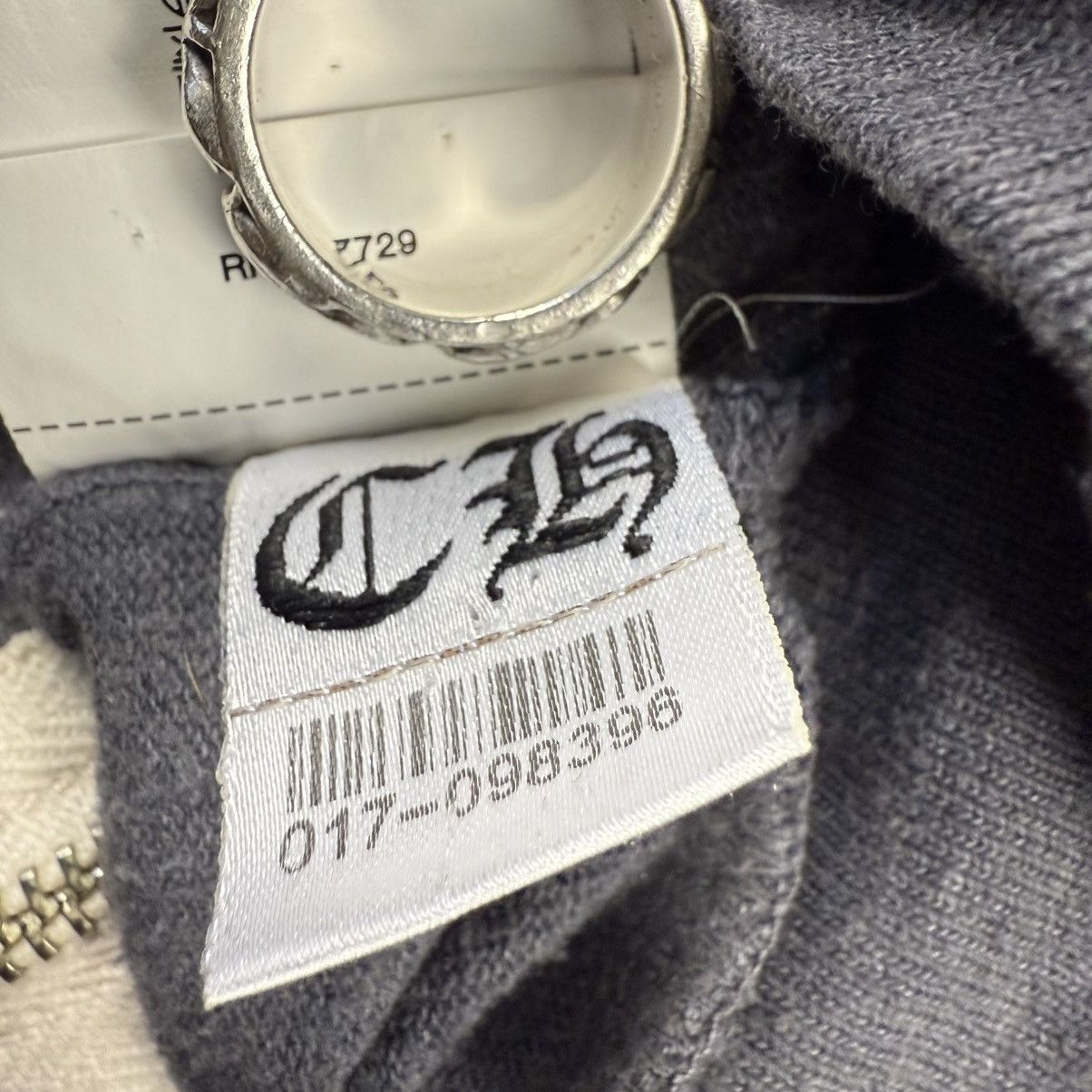 Chrome Hearts Chrome Hearts Vintage Horseshoe ‘Grey’ Zip Hoodie Size US L / EU 52-54 / 3 - 12 Thumbnail