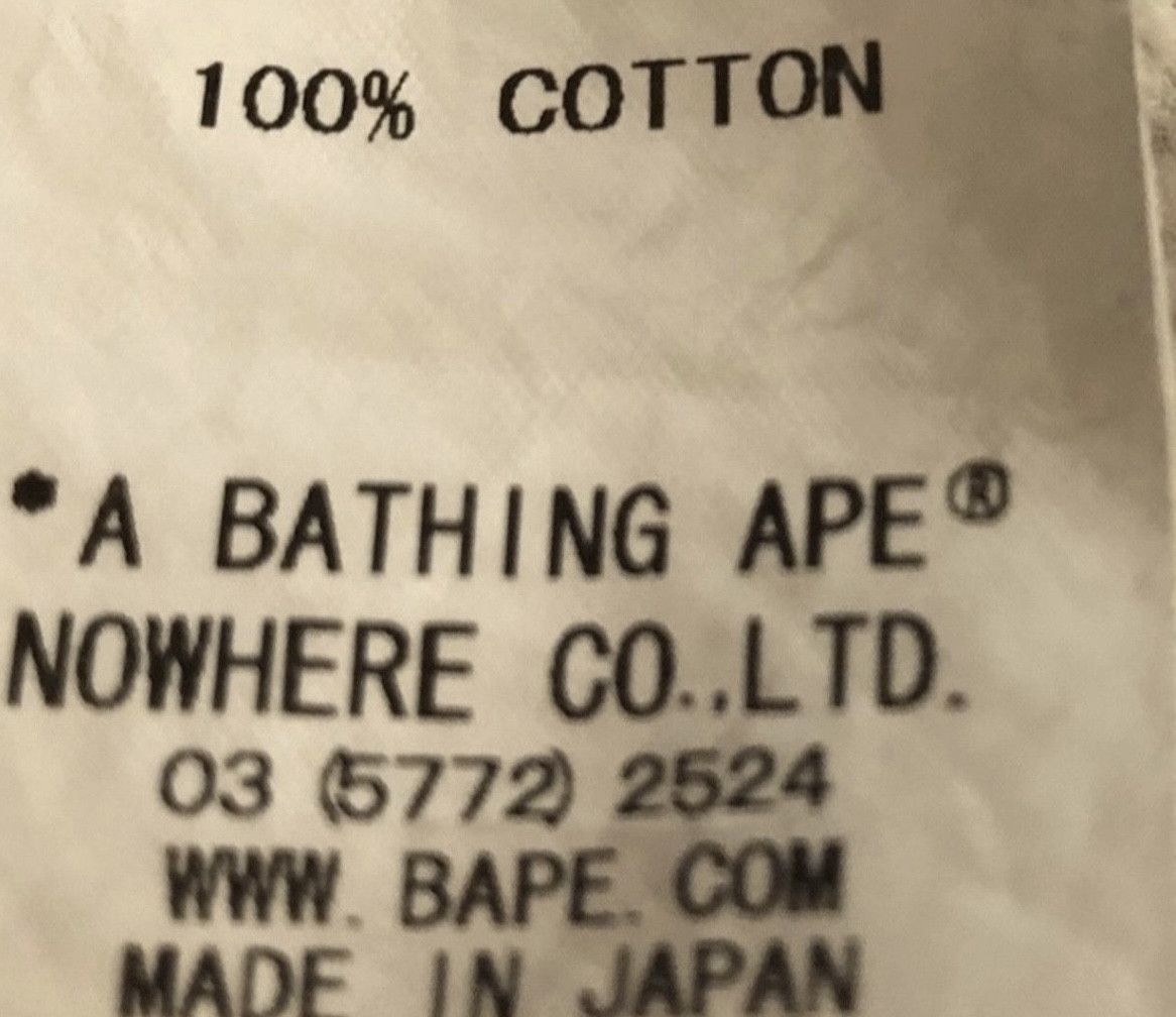 Bape Bape logo crew neck pullover sweatshirt Size US S / EU 44-46 / 1 - 5 Thumbnail