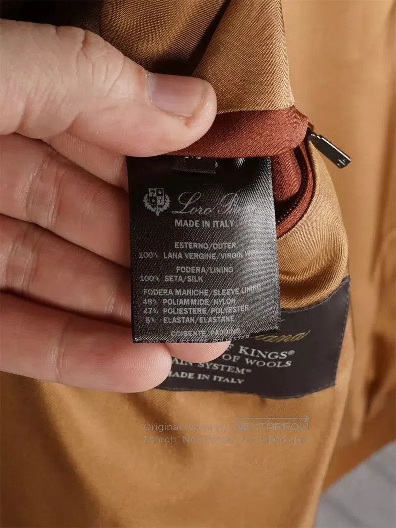 Loro Piana Loro Piana Rare Vicuña Color Pilot Jacket. Size US M / EU 48-50 / 2 - 6 Thumbnail