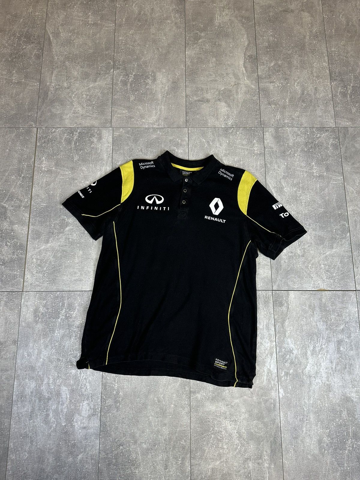 Vintage Men’s polo Renault sport F1 racing Size US XL / EU 56 / 4 - 1 Thumbnail