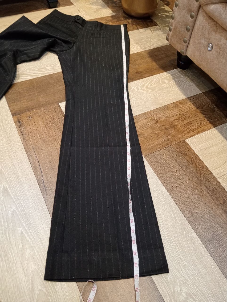 Tornado Mart TORNADO MART JAPAN FLARED BLACK STRIPES PANTS Size US 29 - 14 Thumbnail