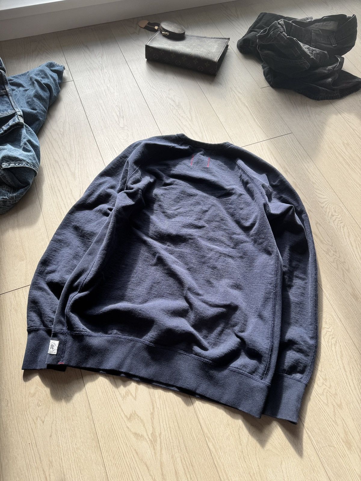Club Monaco CLUB MONACO COLLAB HOODIE WTH FADED CHEST PRINT TOO Size US L / EU 52-54 / 3 - 4 Thumbnail