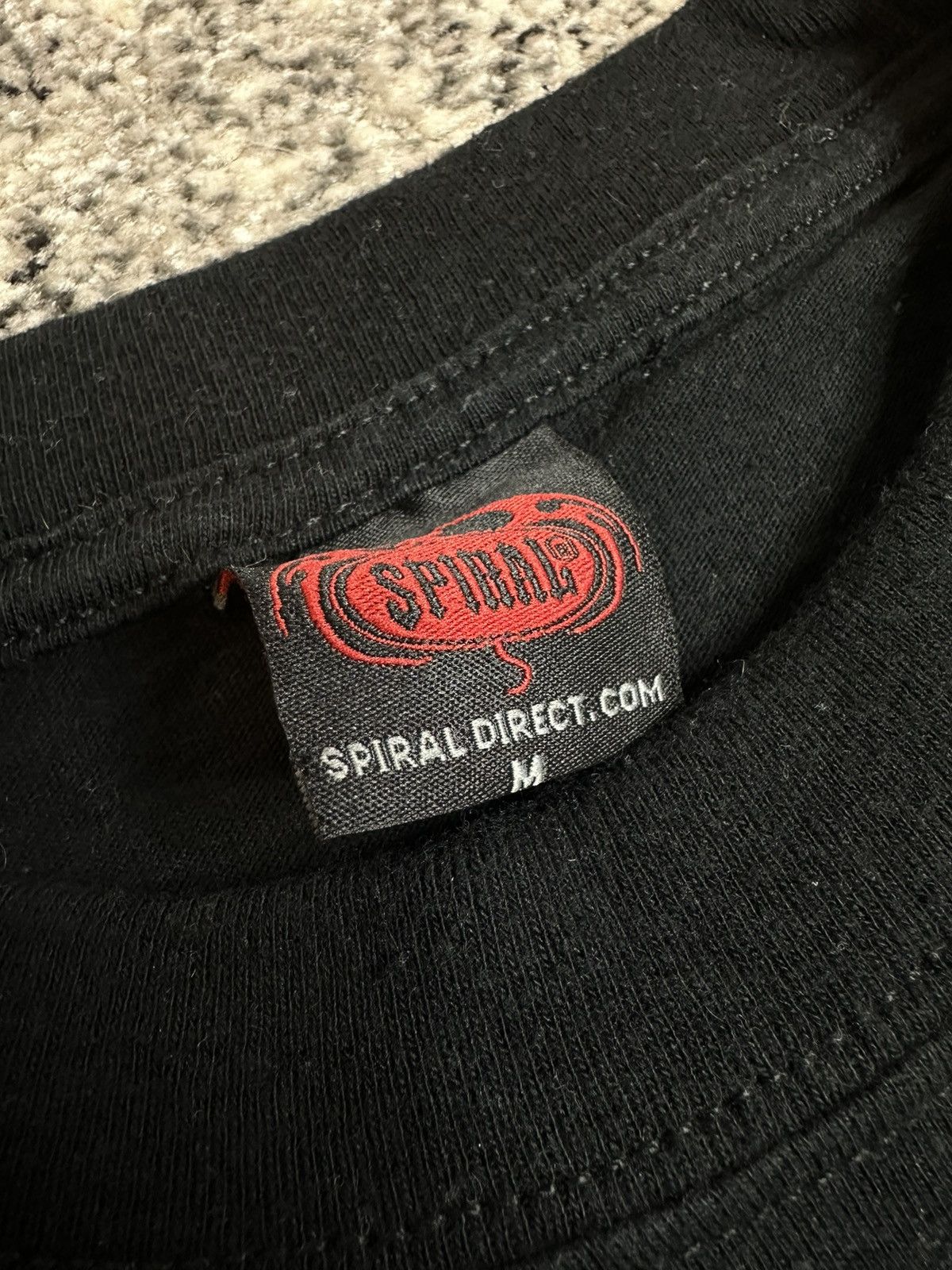 Band Tees × Vintage Spiral Vintage T-shirt StreetWear Rare y2k Rock Size US M / EU 48-50 / 2 - 4 Thumbnail