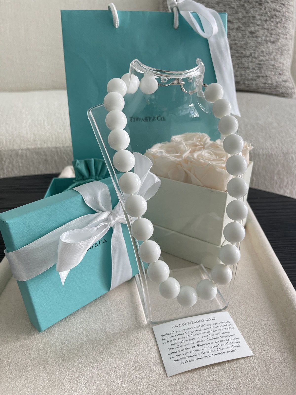 Tiffany & Co. Tiffany & Co. Dolomite Paloma Picasso Necklace 19” $1500 Size ONE SIZE - 5 Thumbnail