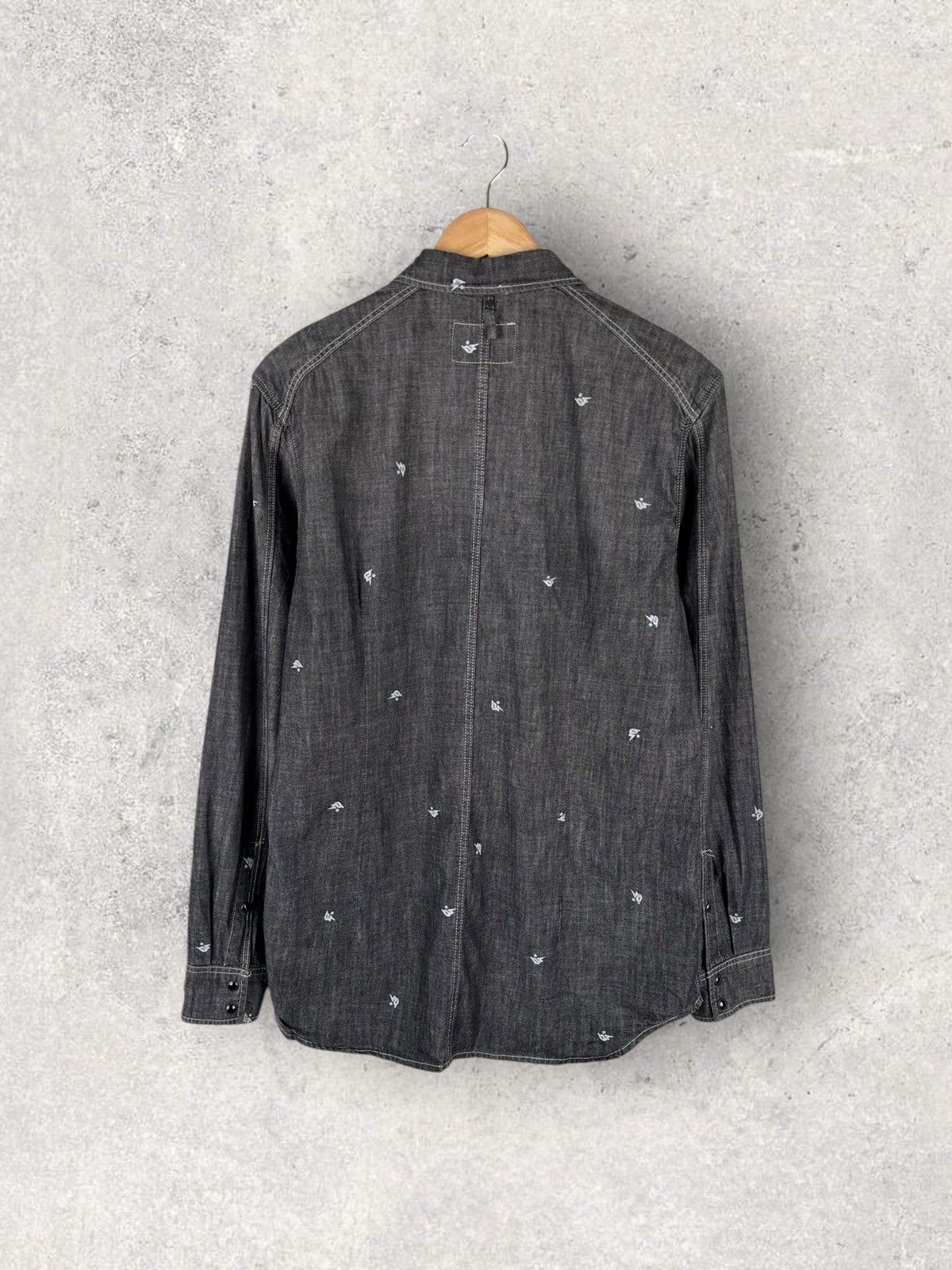 G-Star G Star Raw Landoh Denim Snap Shirt Size US L / EU 52-54 / 3 - 2 Thumbnail