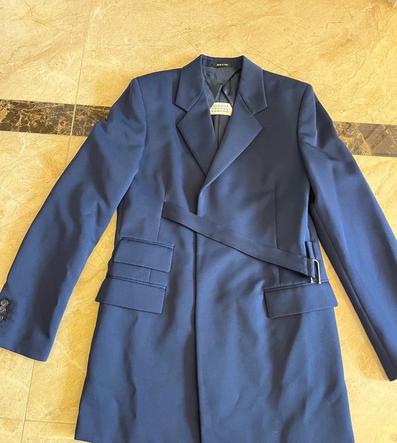 Maison Margiela Maison Margiela Suit in Navy Blue Size US XS / EU 42 / 0 - 1 Thumbnail