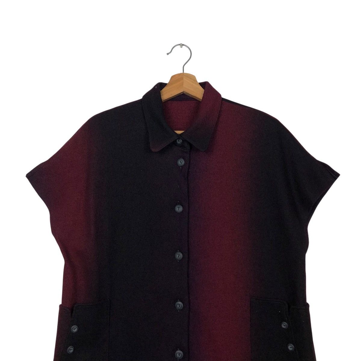 Japanese Brand 📌Vintage Short Sleeve Button Jacket Maruken Issey Miyake Size US M / EU 48-50 / 2 - 4 Thumbnail