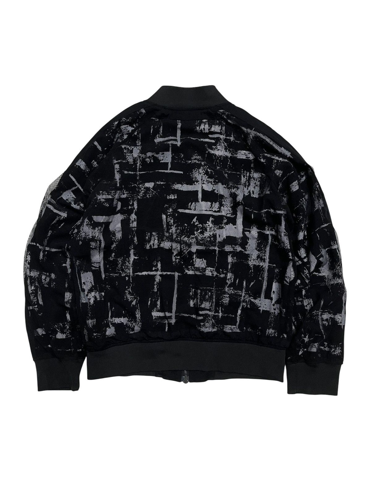 Hysteric Glamour Japanese Semanticdesign Two Layer Bomber Jacket Black Punk Size US M / EU 48-50 / 2 - 7 Thumbnail
