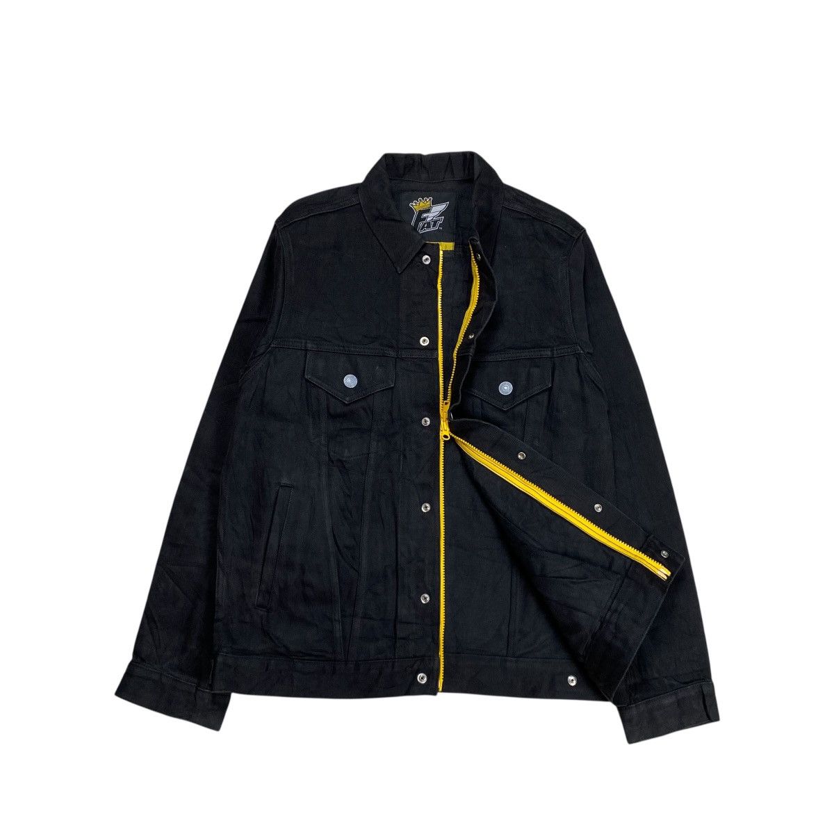 Fat Tokyo FAT Tokyo Two-Way Ziper Denim Jacket Size US M / EU 48-50 / 2 - 3 Thumbnail