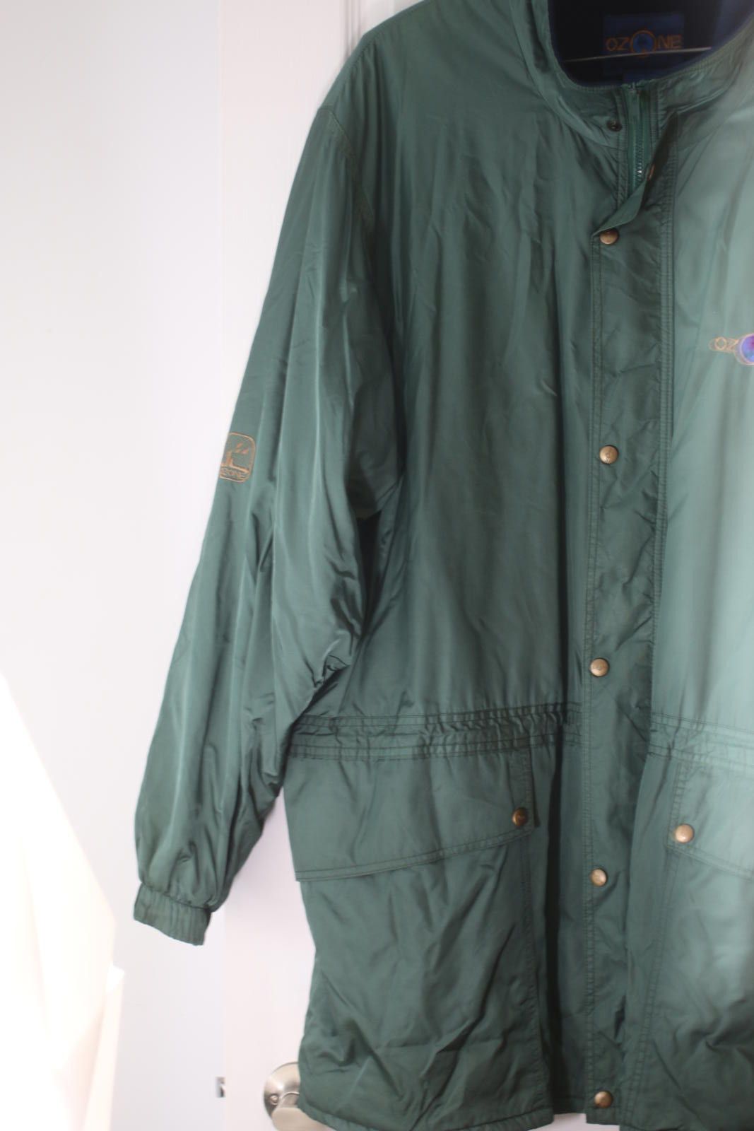 Other Ozone Green Nylon Jacket 3XL Vintage Outdoor WindbreakerCoat Size US XXL / EU 58 / 5 - 3 Thumbnail