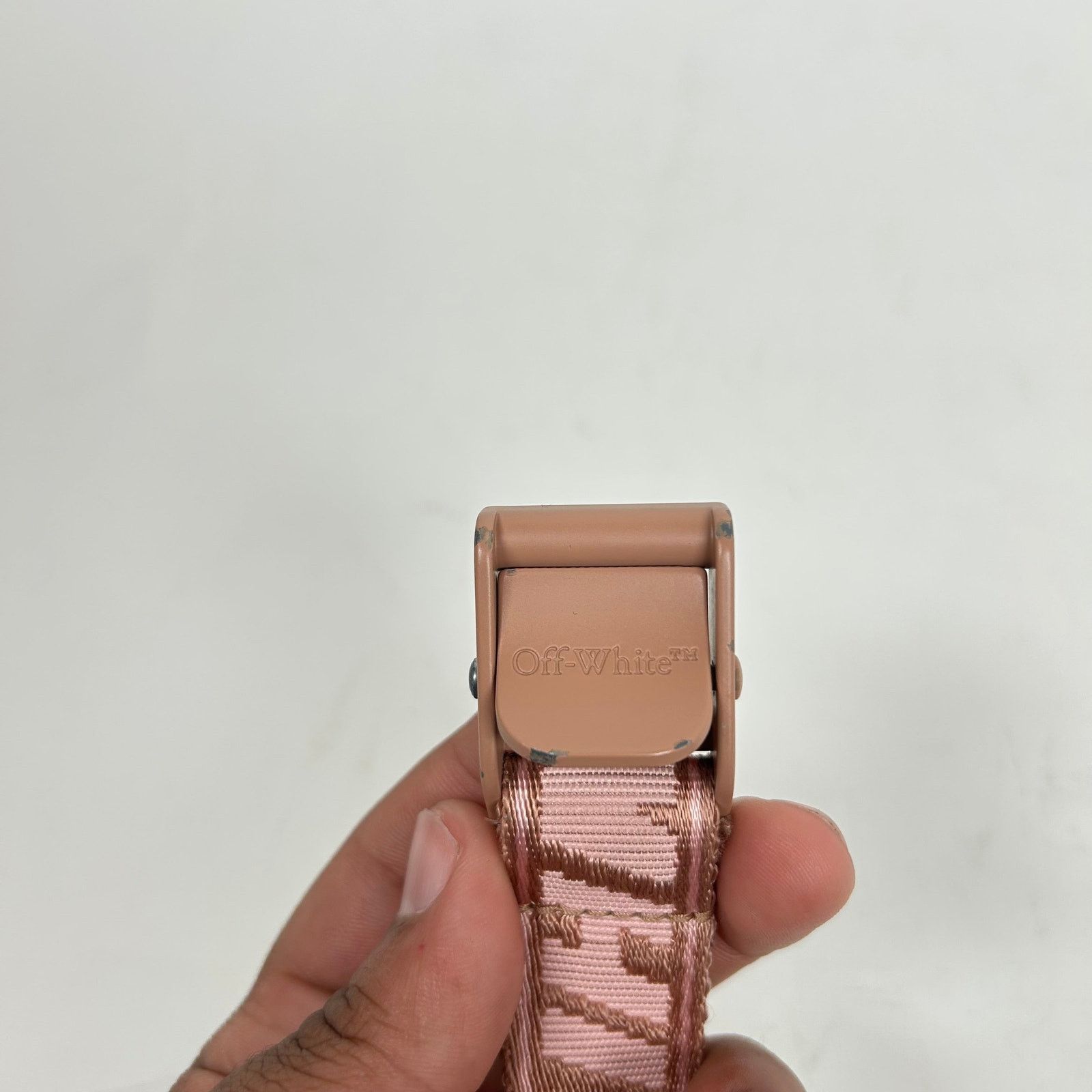 Off-White Off-White Pink Industrial Belt Size OS Size ONE SIZE - 3 Thumbnail