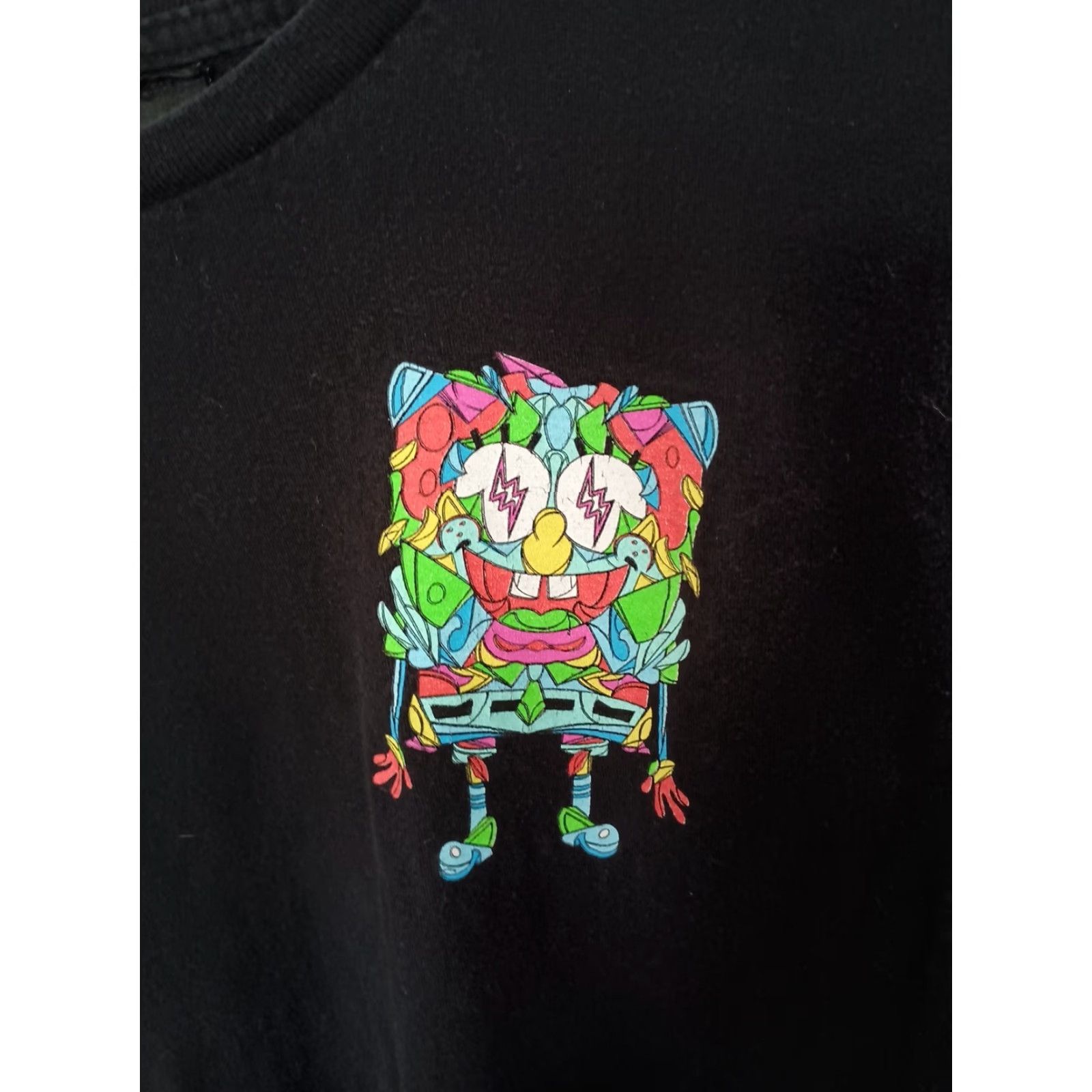 Vintage VINTAGE SpongeBob SquarePants J Balvin Collab Long Sleeve Tee Shirt Made In USA Size US M / EU 48-50 / 2 - 2 Thumbnail