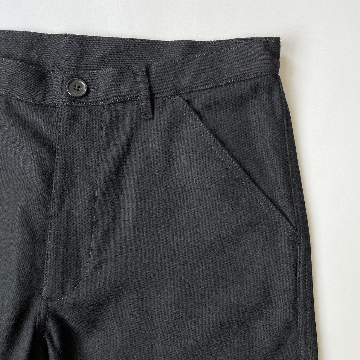 Comme des Garcons Black Twill Wool Utility Trousers Size US 32 / EU 48 - 3 Thumbnail