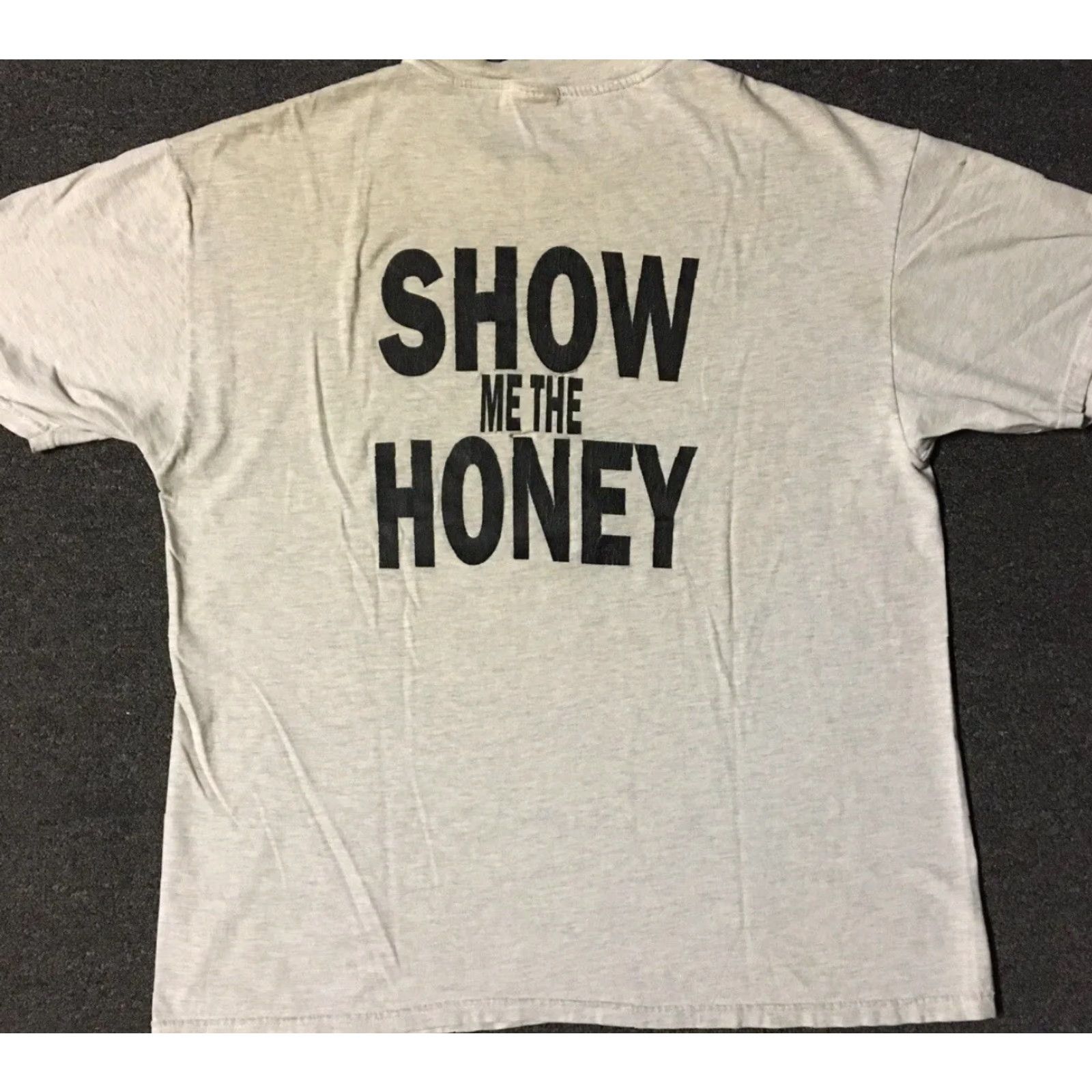 Thrasher Vtg 90s Winnie The Pooh Show Me The Honey Thrashed Faded Shirt XL Cartoon Grunge Size US XL / EU 56 / 4 - 2 Thumbnail