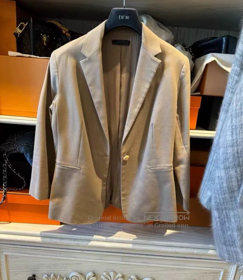 The Row The Row size 6 Camel cashmere blazer Size S / US 4 / IT 40 - 2 Thumbnail