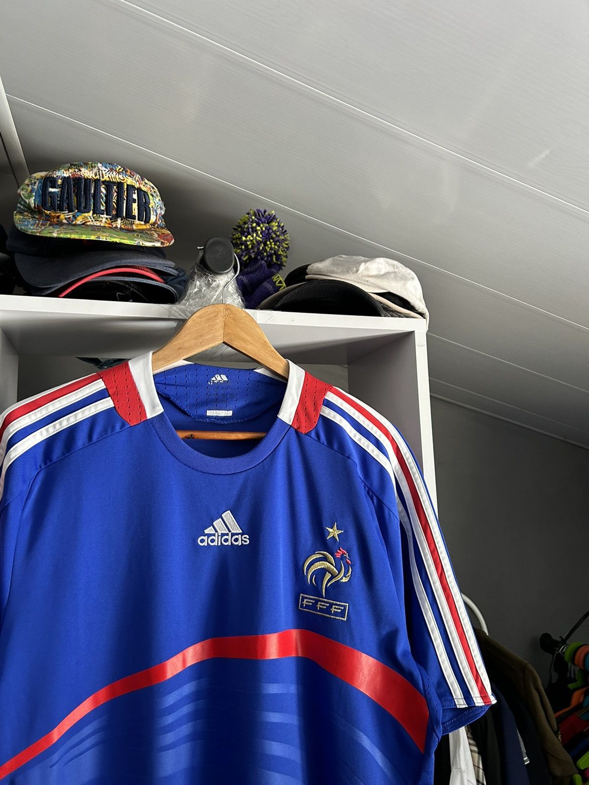 Adidas Adidas France 2008 Home National Team football jersey Size US L / EU 52-54 / 3 - 2 Thumbnail