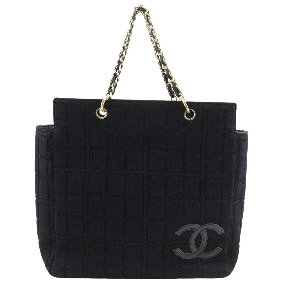 Chanel Chanel Chanel Jersey Tote Bag Textile Tote Bag DUTY FREE for USA Size ONE SIZE - 1 Thumbnail