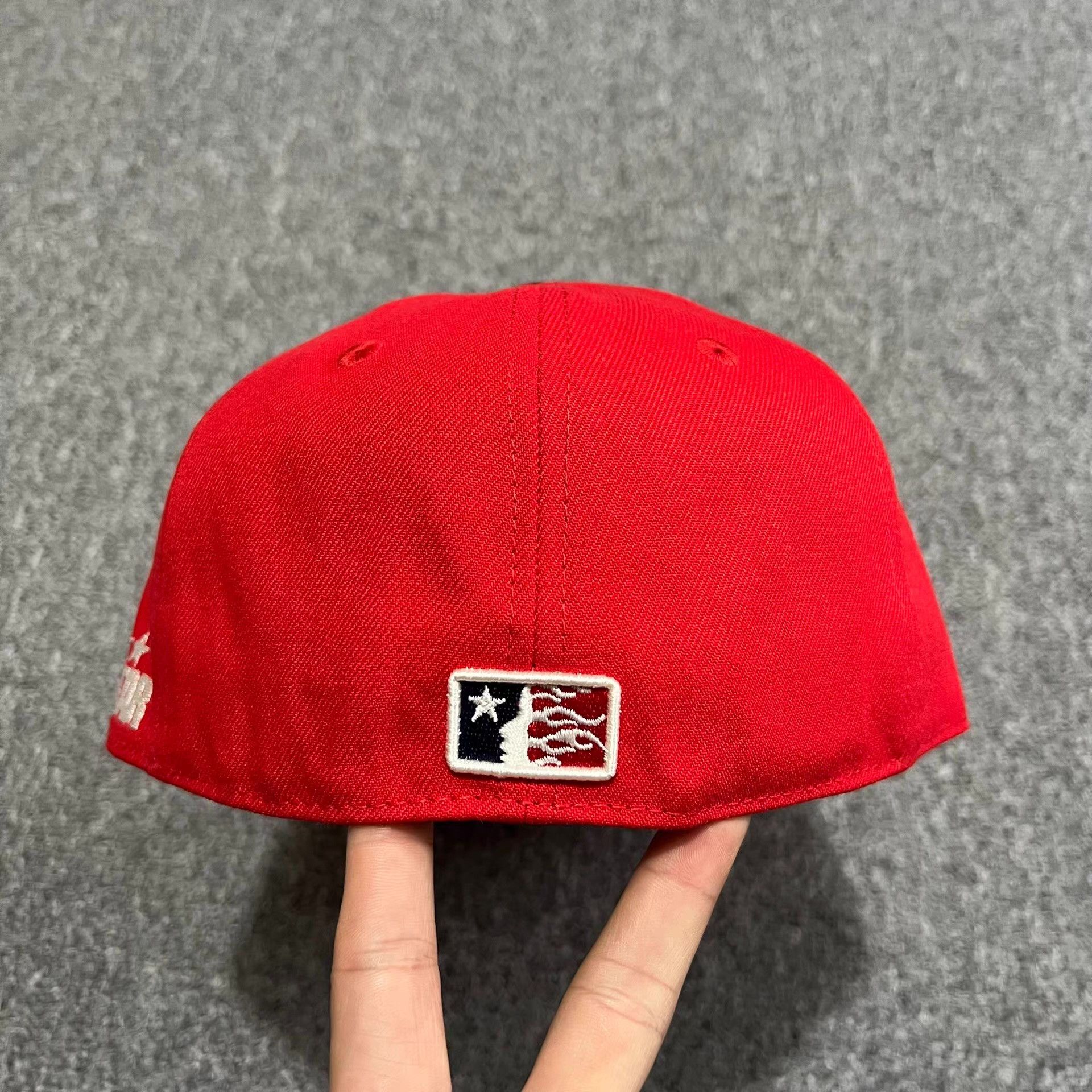 HELLSTAR Hellstar Embroidered Flat Brim Baseball Cap / Sun Hat Q7 Size ONE SIZE - 4 Thumbnail