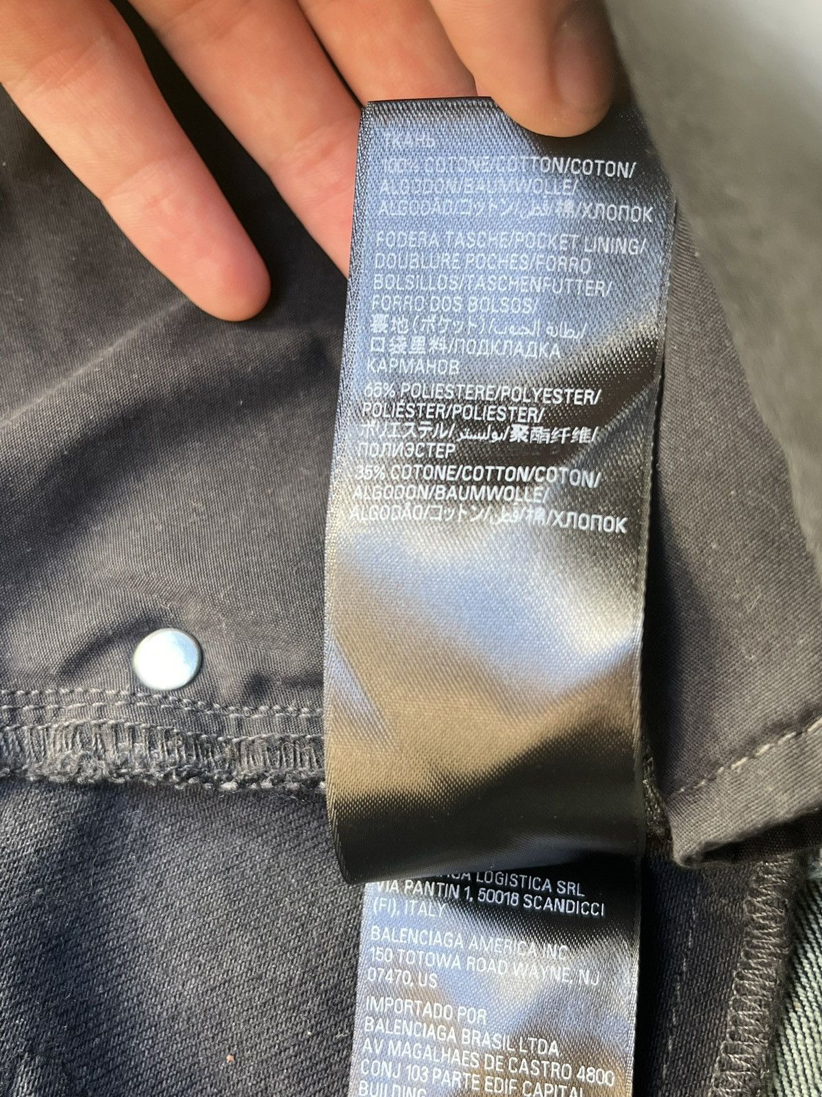Balenciaga Balenciaga Hybrid Denim Size US 32 / EU 48 - 8 Thumbnail