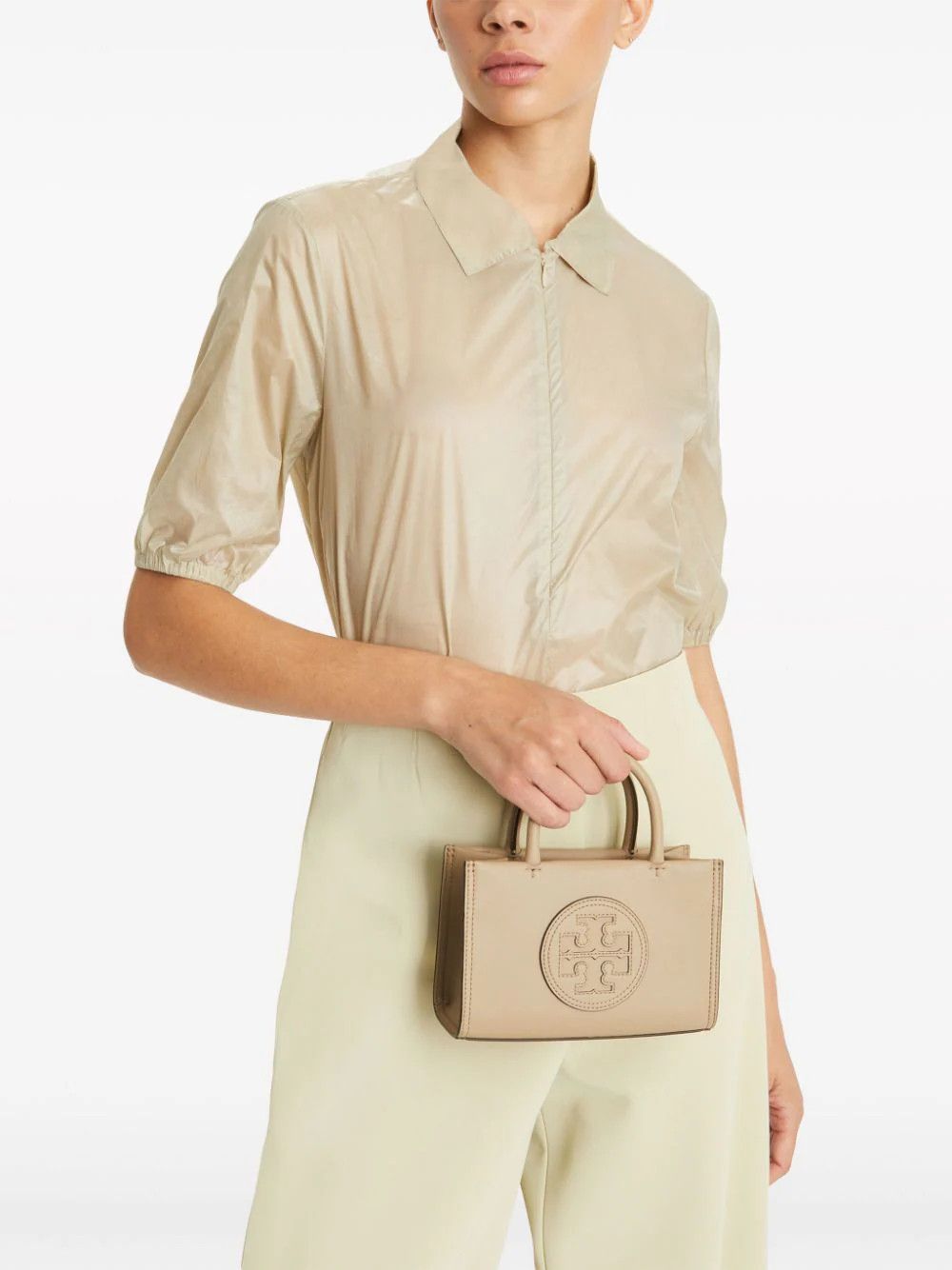 Tory Burch o1s22i1n1024 Size: OS / Ella Bio Mini Tote Bag in Beige Size ONE SIZE - 2 Thumbnail