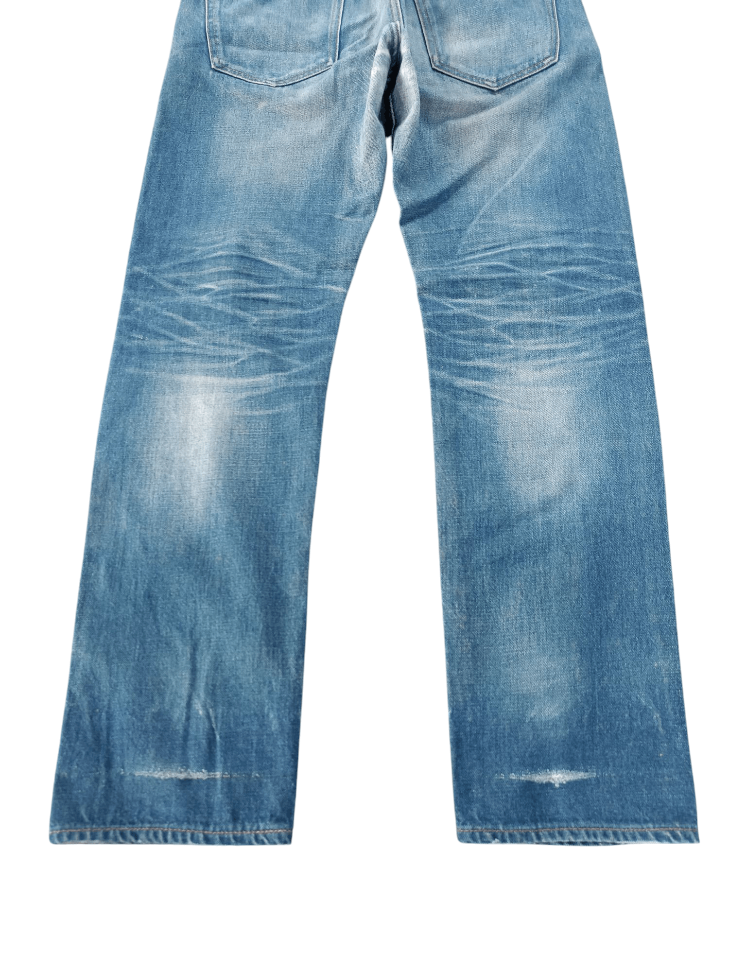 Japanese Brand × Vintage VINTAGE Relume Selvedge Whiskers Faded Denim E243i Size US 32 / EU 48 - 4 Thumbnail