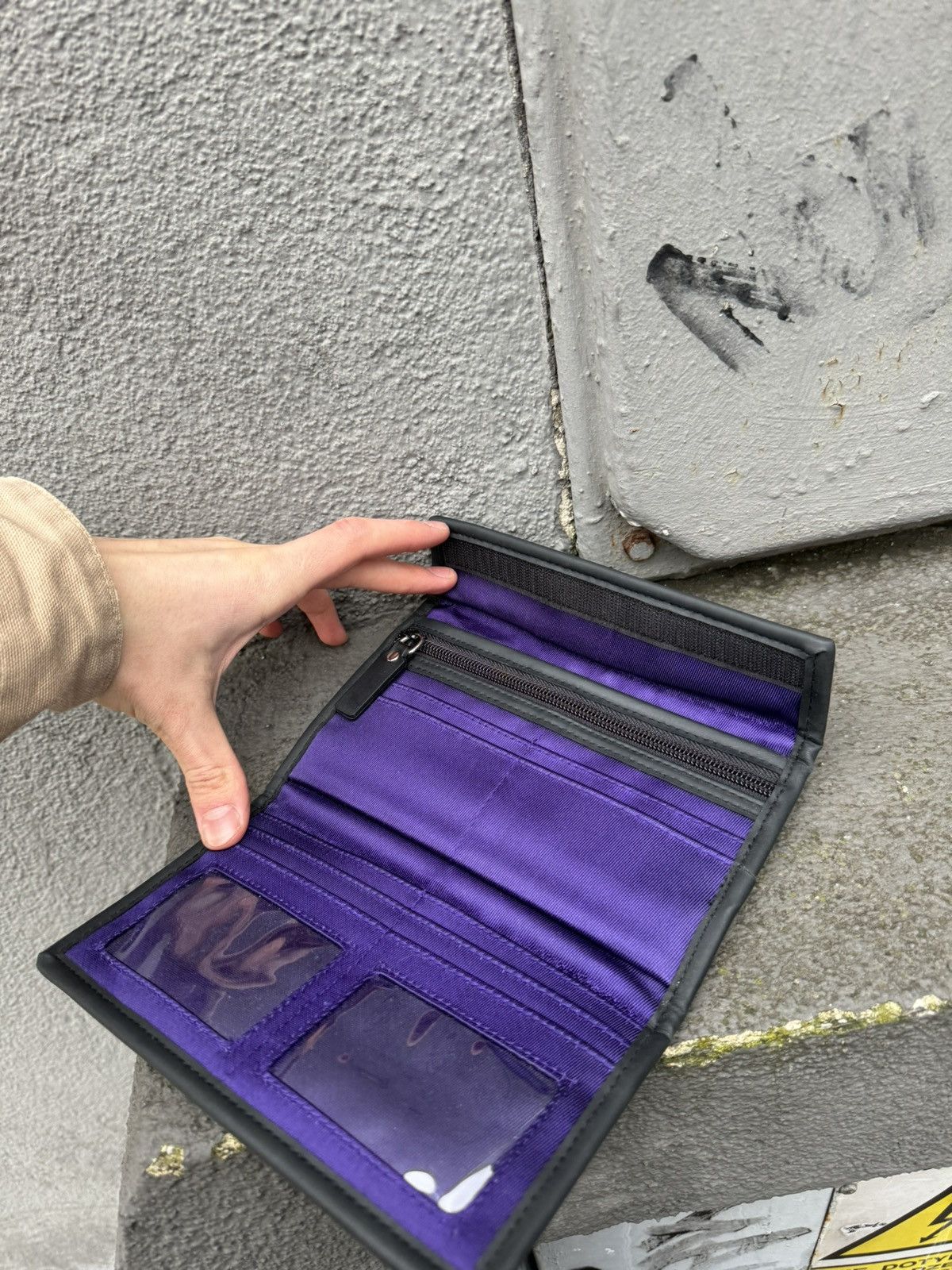 Polo Ralph Lauren × Ralph Lauren Sport × Vintage Vintage Polo Sport Wallet Purple Size ONE SIZE - 6 Thumbnail