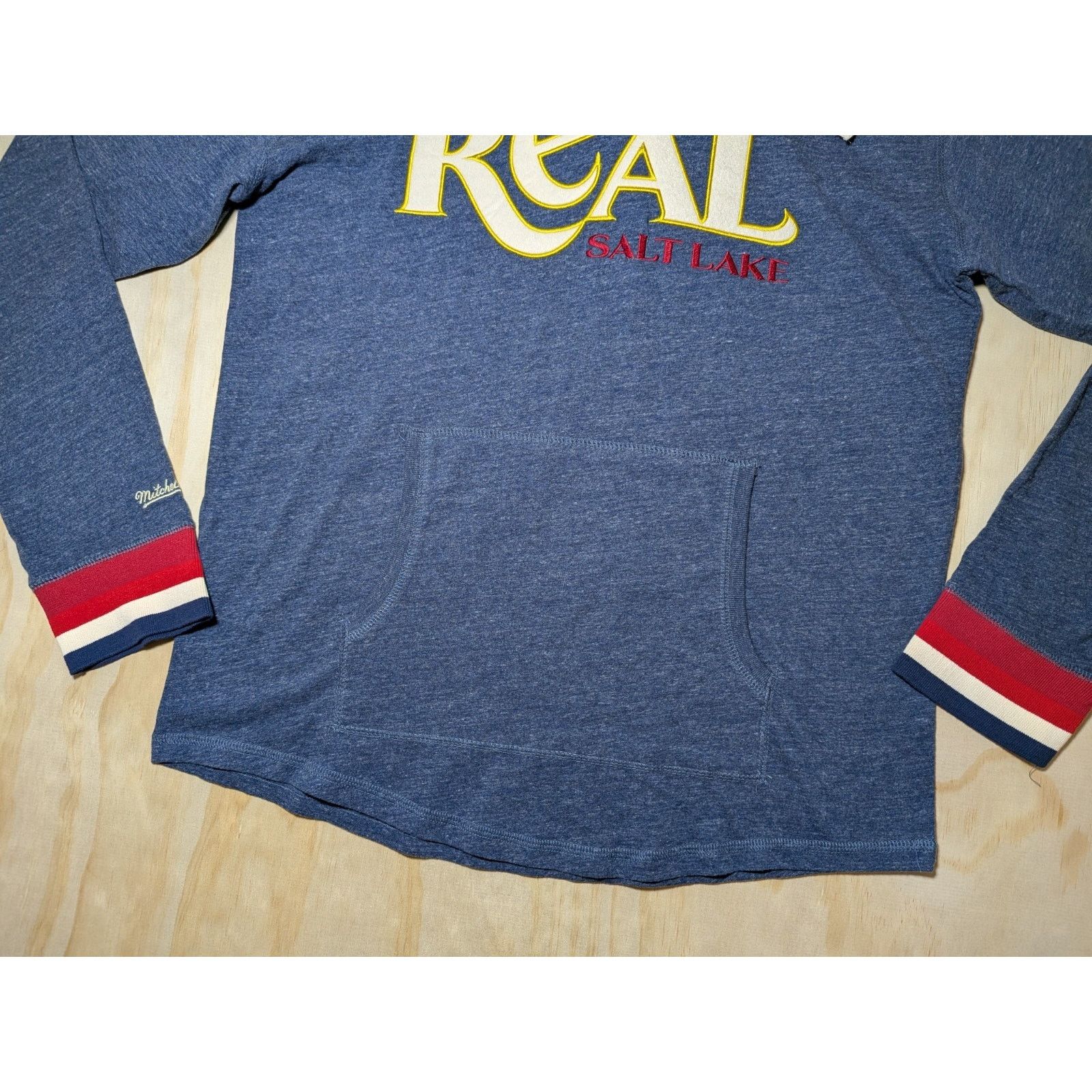 Mitchell & Ness Mitchell & Ness Men's XL Real Salt Lake Light Hoodie MLS Size US XL / EU 56 / 4 - 2 Thumbnail