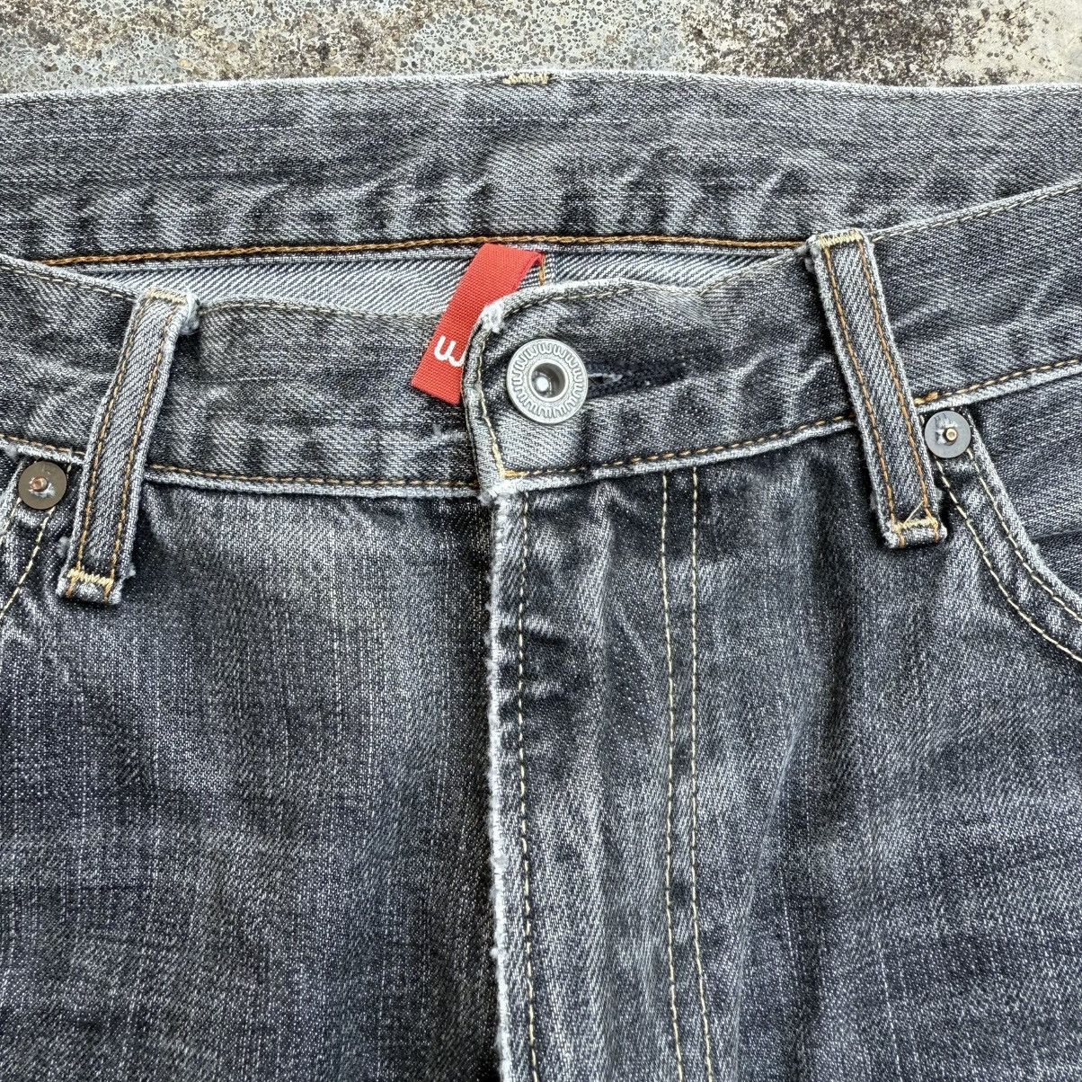 Japanese Brand VINTAGE JAPANESE FADED BLACK JEAN DENIM PANTS Size US 34 / EU 50 - 5 Thumbnail