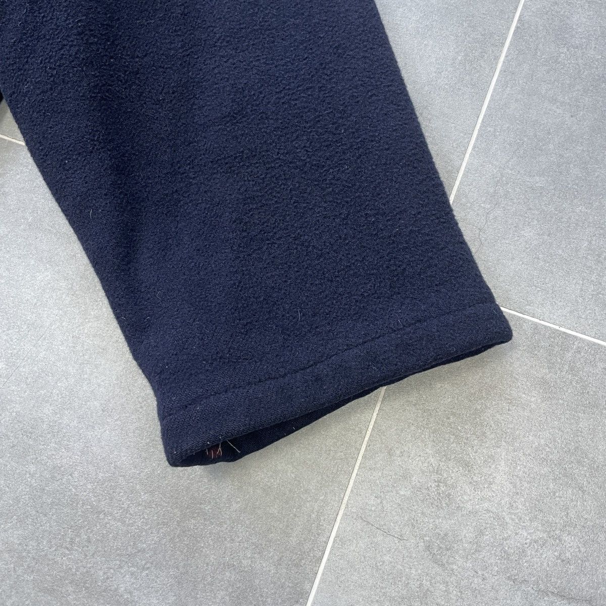 Lacoste × Vintage Vintage Lacoste Wool Hooded Coat Size L Size US L / EU 52-54 / 3 - 10 Thumbnail