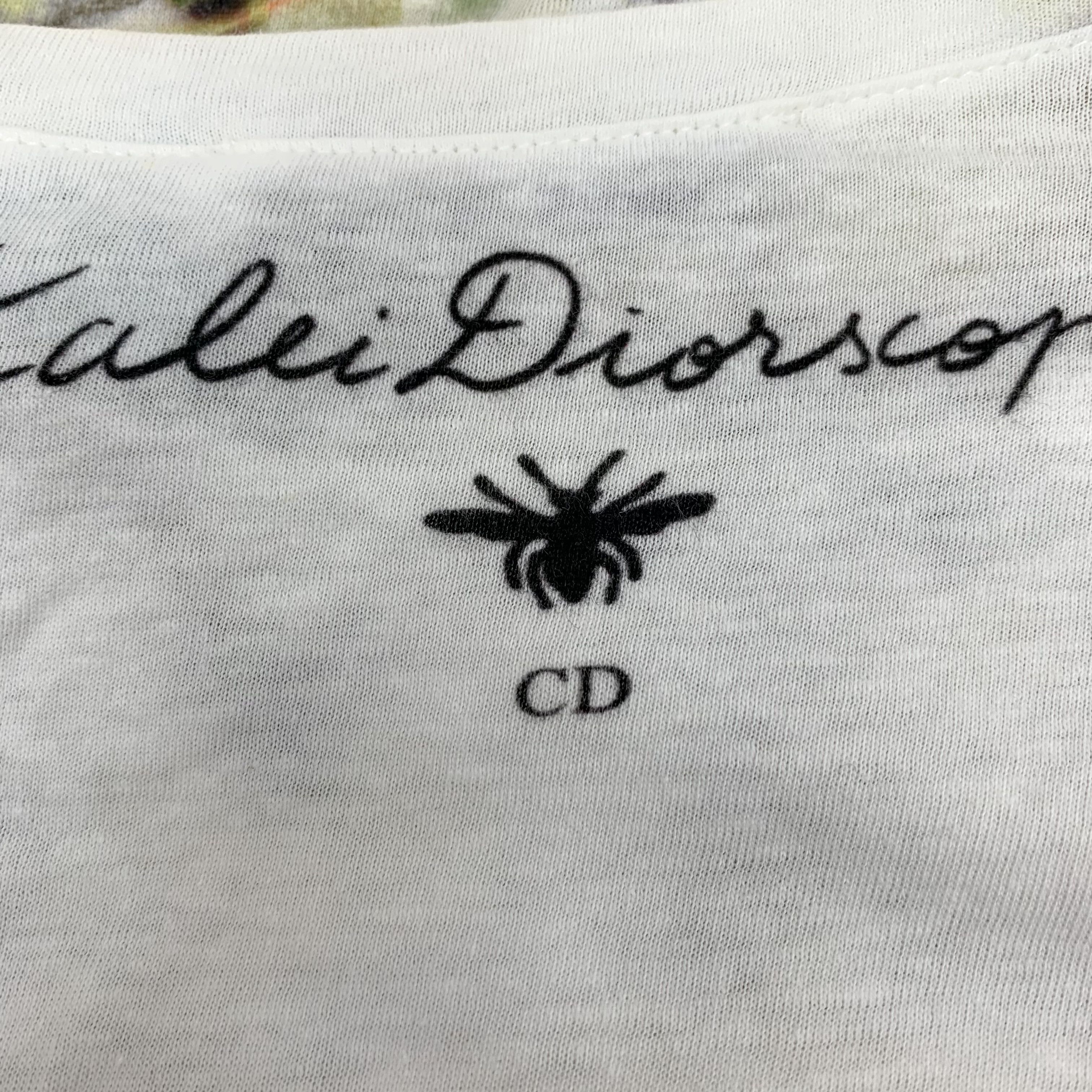 Dior Dior Kaleidoscope Cotton T-Shirt M Size US M / EU 48-50 / 2 - 6 Thumbnail