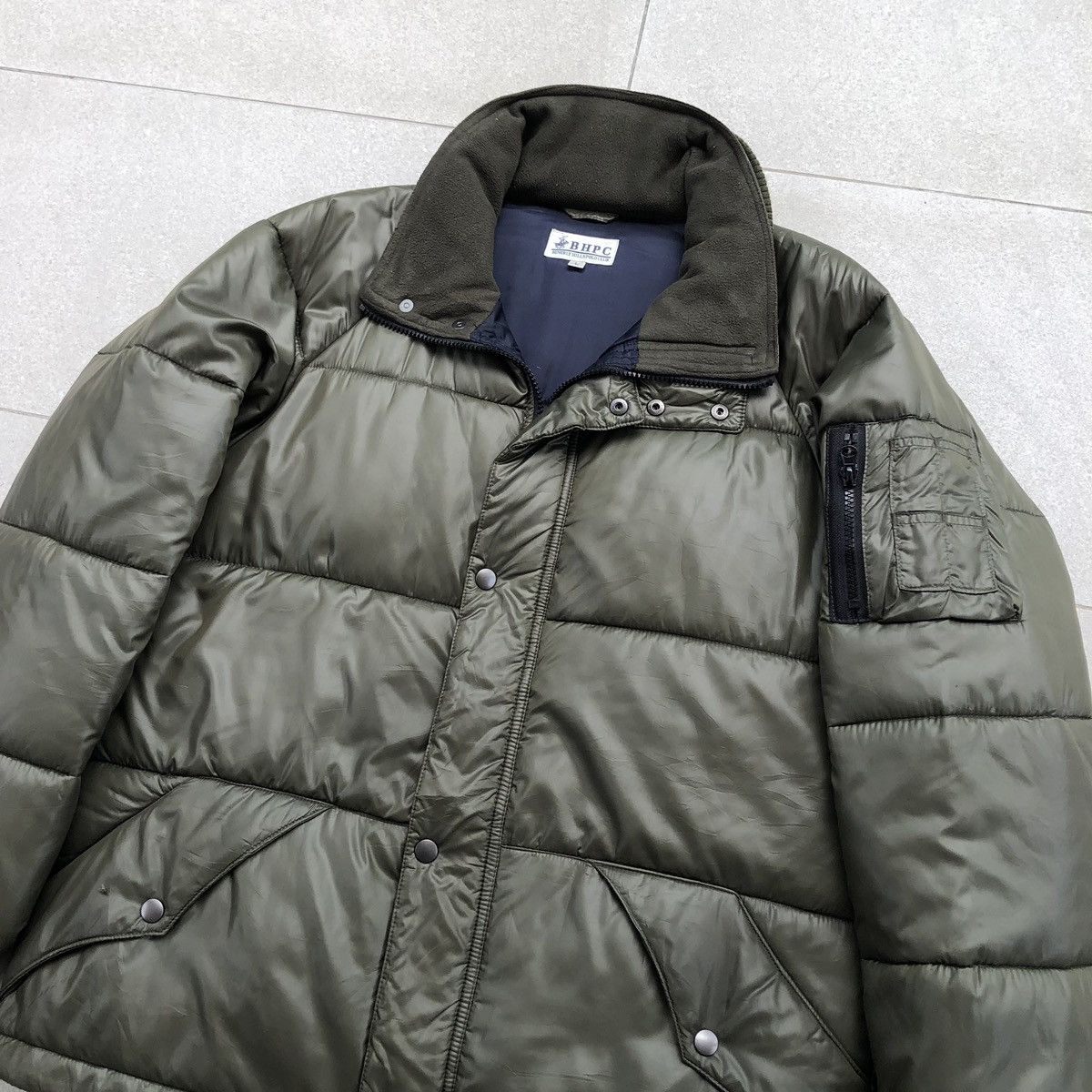 Beverly Hills Polo Club BHPC-Beverly Hills Polo Club Button Up Puffer Jacket Size US L / EU 52-54 / 3 - 2 Thumbnail