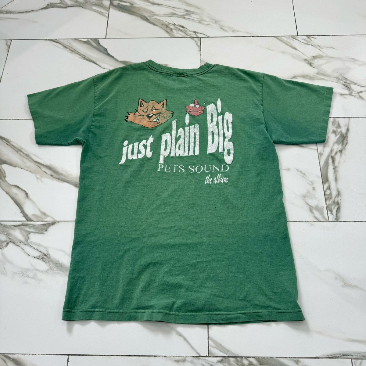 Band Tees VINTAGE JUST PLAIN BIG BAND TEE! Size US L / EU 52-54 / 3 - 5 Thumbnail