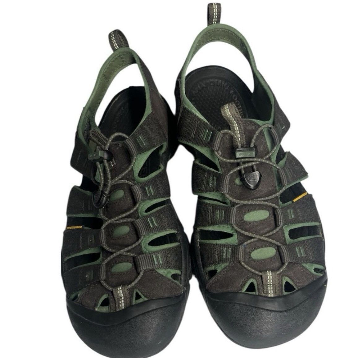 KEEN Keen Black and Green Outdoor Sandals Size US 13 / EU 46 - 3 Thumbnail