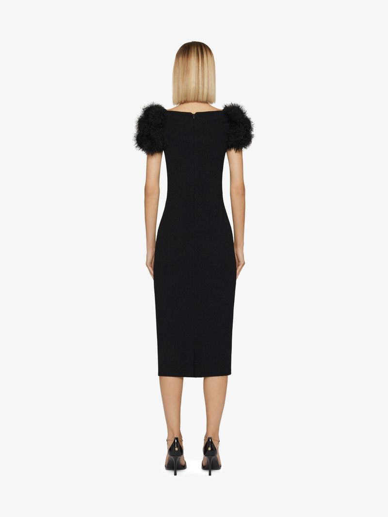 Givenchy o1w1db10126 Dress in Black Size L / US 10 / IT 46 - 2 Thumbnail