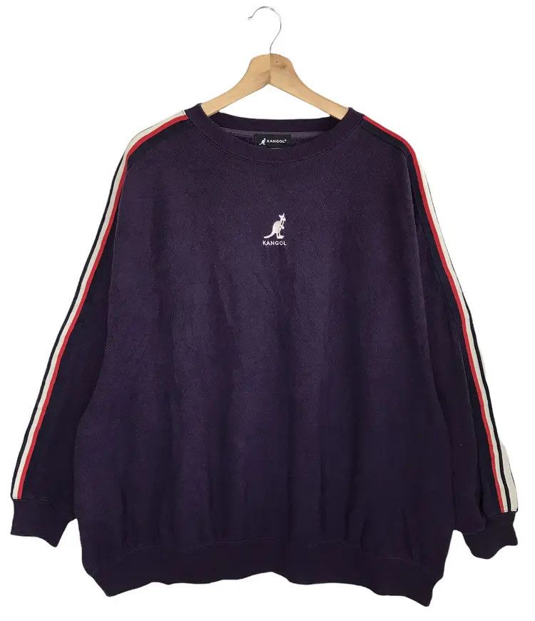 Kangol Vintage Kangol Sidetape Sweatshirts Size 3XL / US 20-22 - 1 Thumbnail