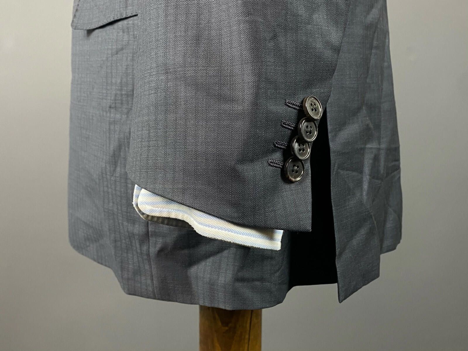Ermenegildo Zegna Men Ermenegildo Zegna Su Misura Wool Sport Coat Size 52 / L Size 40R - 5 Thumbnail