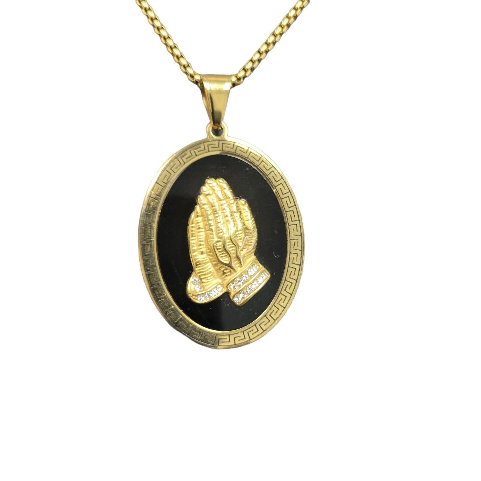 Macys LEGACY for MEN by Simone I. Smith Men's Praying Hands 24" Size ONE SIZE - 2 Thumbnail