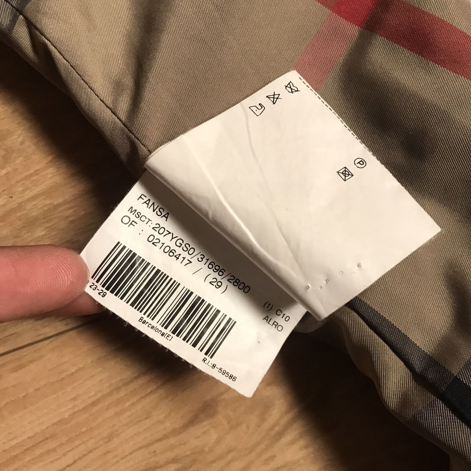 Burberry Burberry LONDON womens jacket Trench coat Nova Check brown Size L / US 10 / IT 46 - 17 Thumbnail