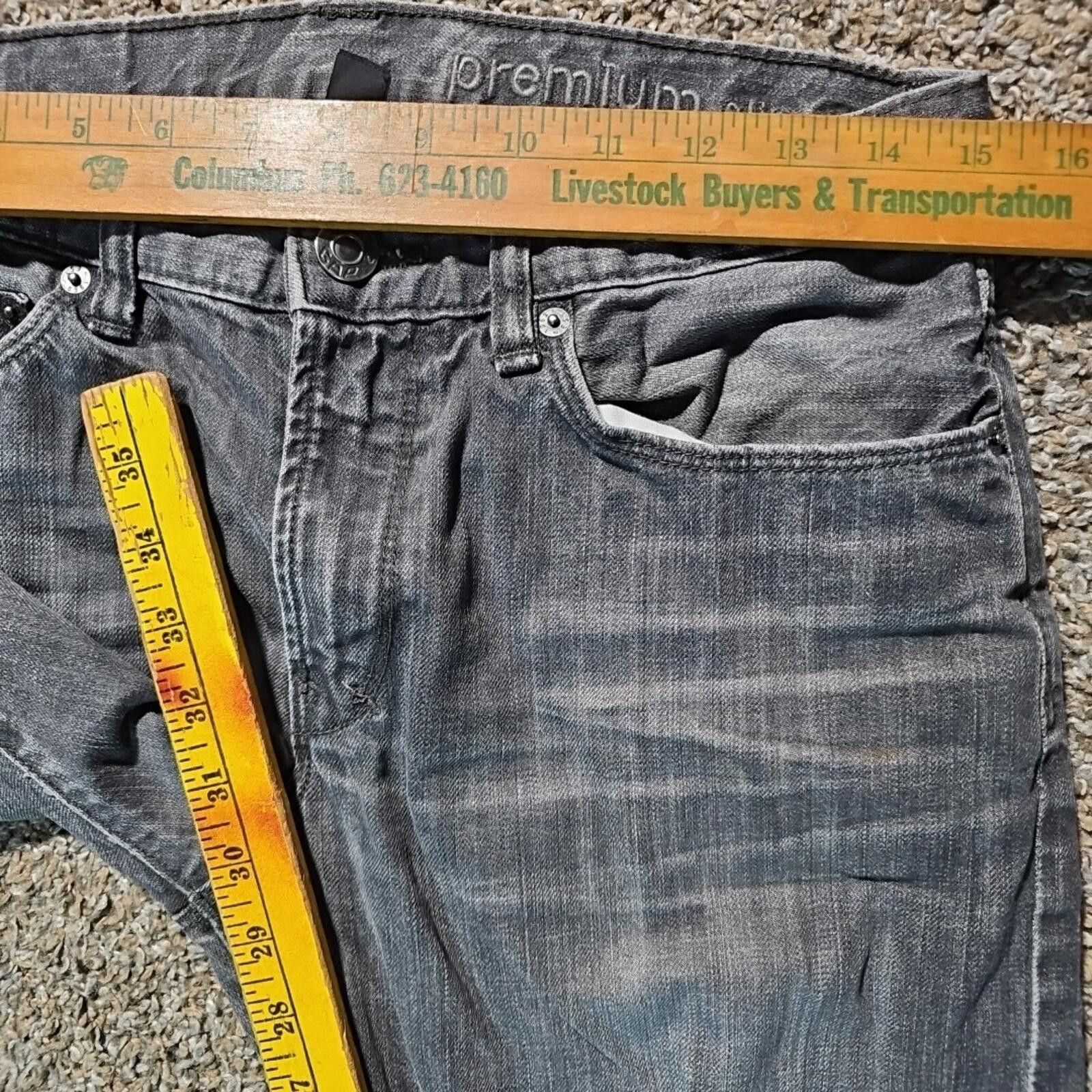 Gap Gap Premium Black 30/30 Jeans Size US 30 / EU 46 - 5 Thumbnail