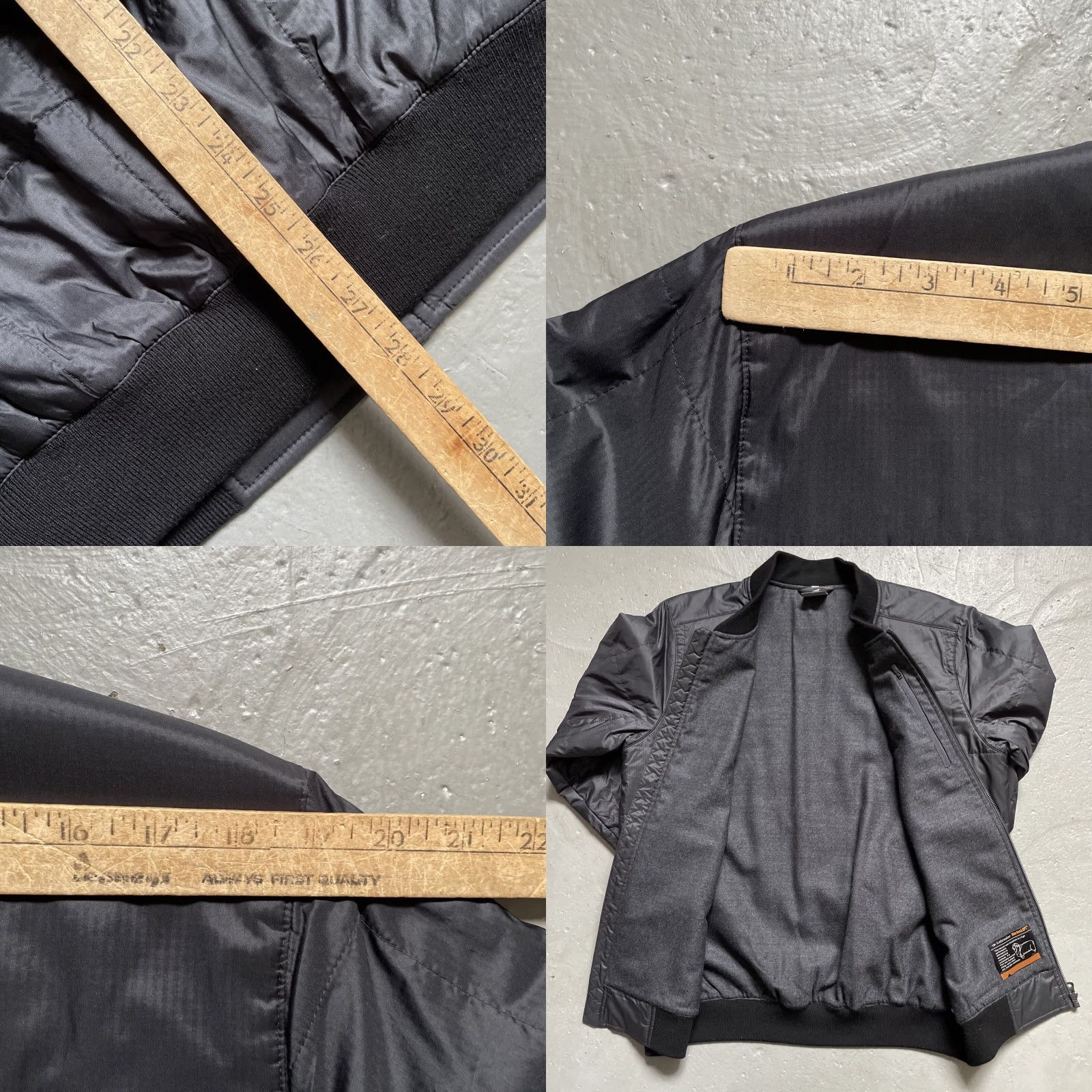 Icebreaker Icebreaker MerinoLOFT Insulated Quilted Bomber Jacket Unisex Adults L Black Outdoor Casual Merino Bomber Sample Pre-Owned Womens Mens Girls Boys Size US L / EU 52-54 / 3 - 9 Thumbnail