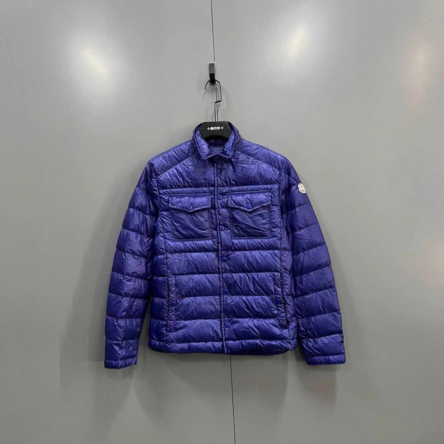 Moncler Moncler blue stand-collar down jacket 1 95 new Size US S / EU 44-46 / 1 - 1 Thumbnail