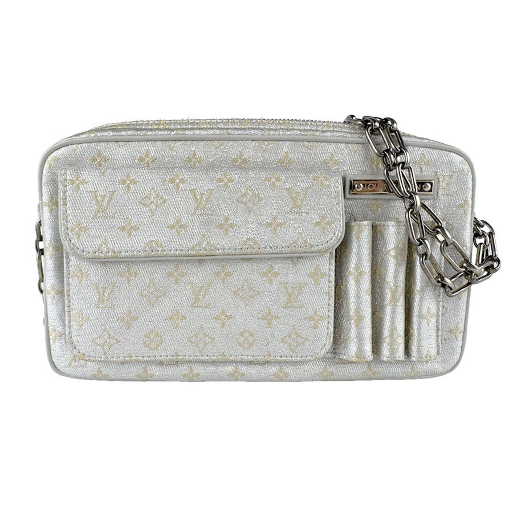 Louis Vuitton Louis Vuitton Shoulder Bag Monogram Shine McKenna Silver Women's M92362 z9425 Size ONE SIZE - 1 Thumbnail