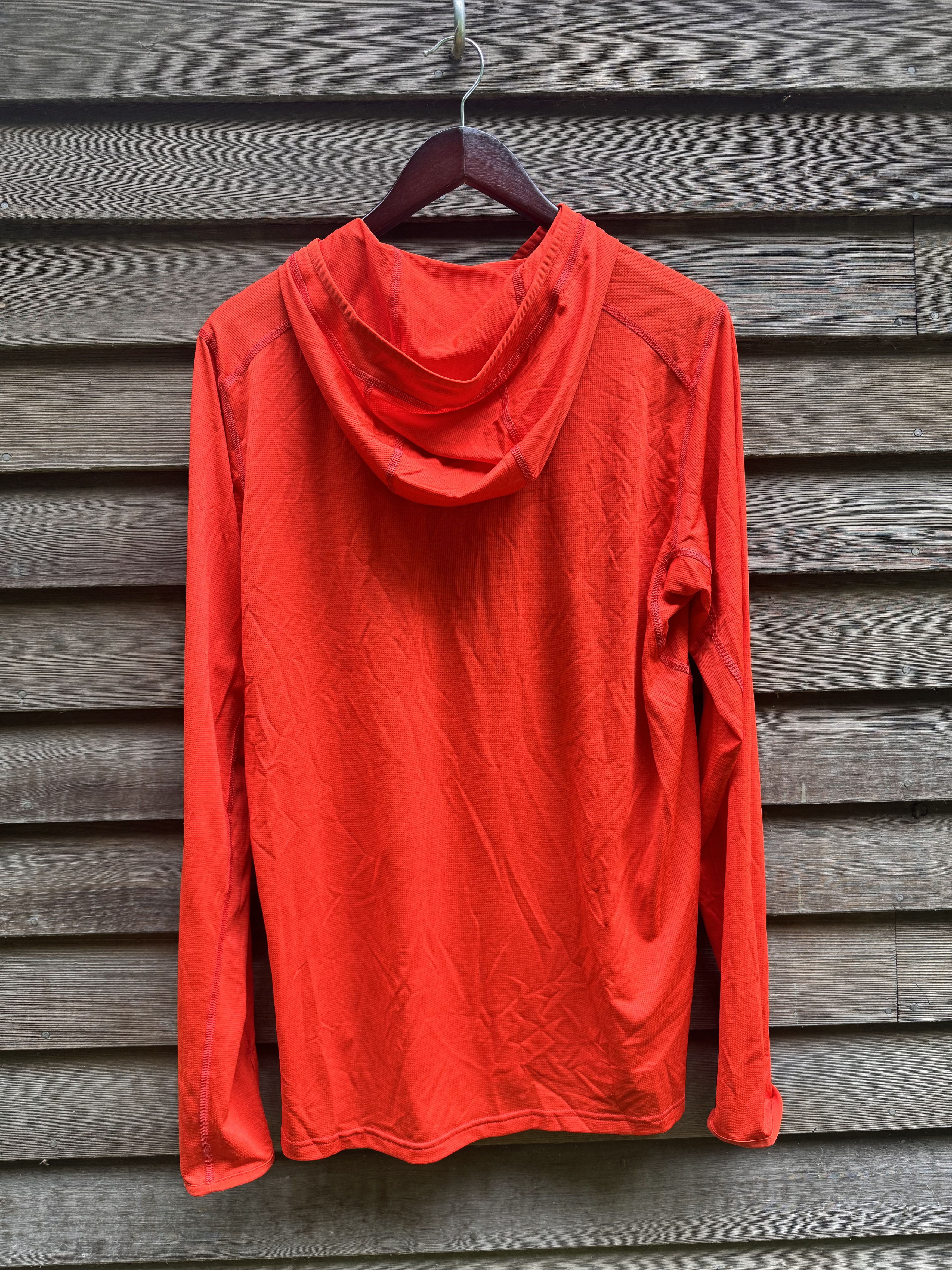 Fjallraven Abisko Sun-Hoodie M - Flame Orange Size US L / EU 52-54 / 3 - 3 Thumbnail