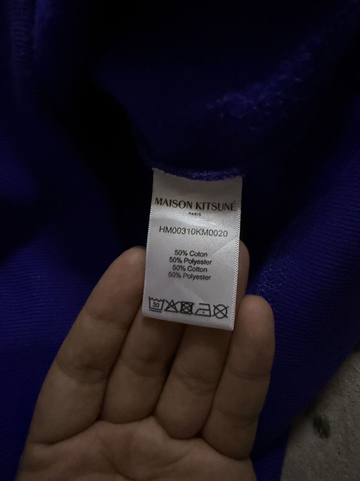 Maison Kitsune Fox embroided sweatshirt Size US S / EU 44-46 / 1 - 4 Thumbnail
