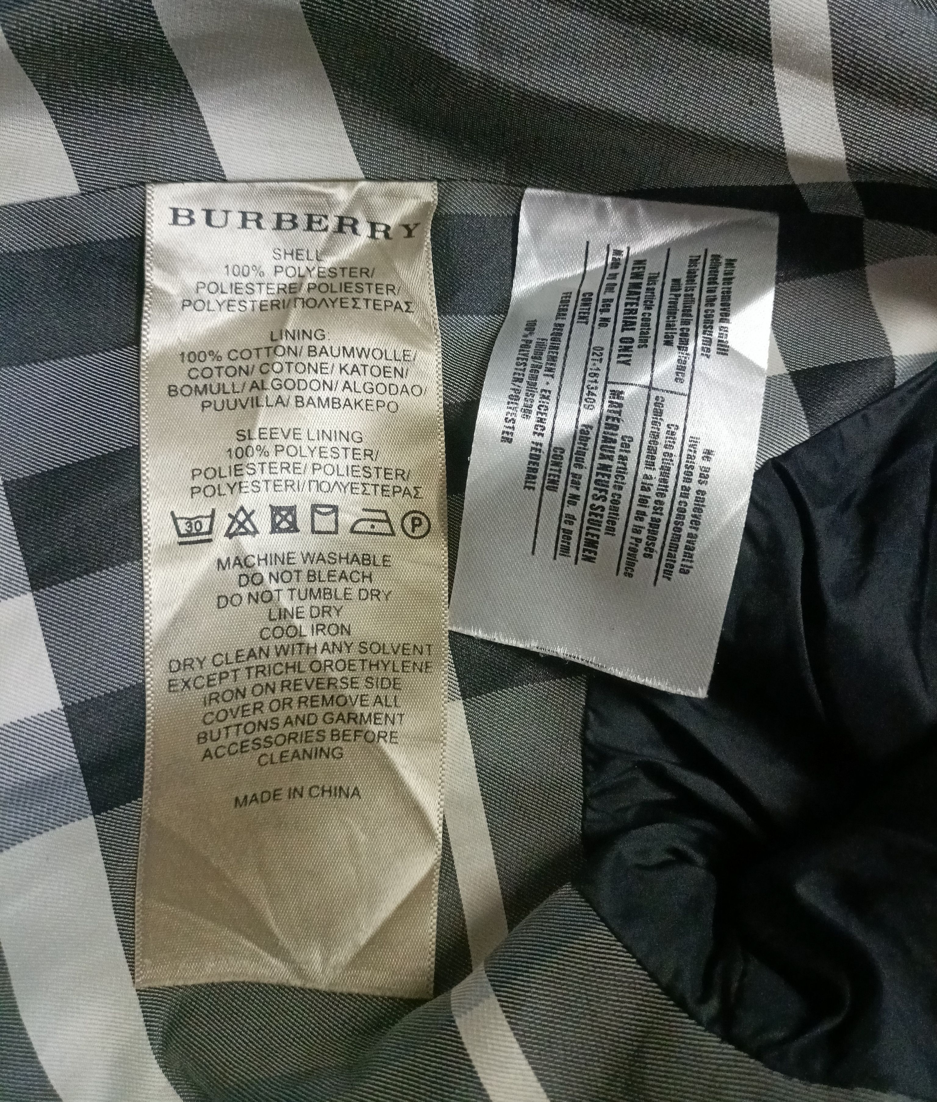 Burberry Vtg Burberry Prorsum Bomber Jacket Size US M / EU 48-50 / 2 - 18 Thumbnail