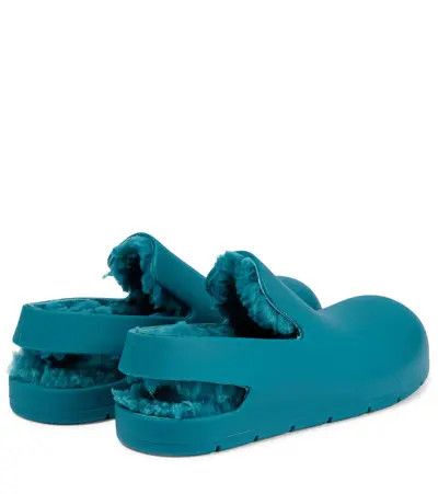 Bottega Veneta o1n1vont1224 Puddle Mules in Blue Size US 8 / IT 38 - 4 Thumbnail