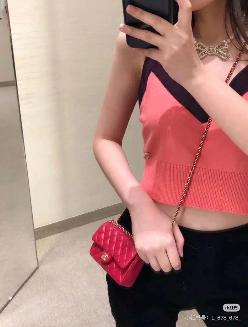 Chanel Chanel 20A Kangpeng Street Pink and brown knitted cashmere Size XS / US 0-2 / IT 36-38 - 9 Thumbnail