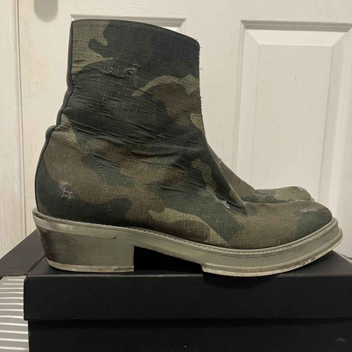 424 424 RIPSTOP CAMO WEST COAST CHELSEA BOOT 46 US 12 RARE Size US 12 / EU 45 - 7 Thumbnail