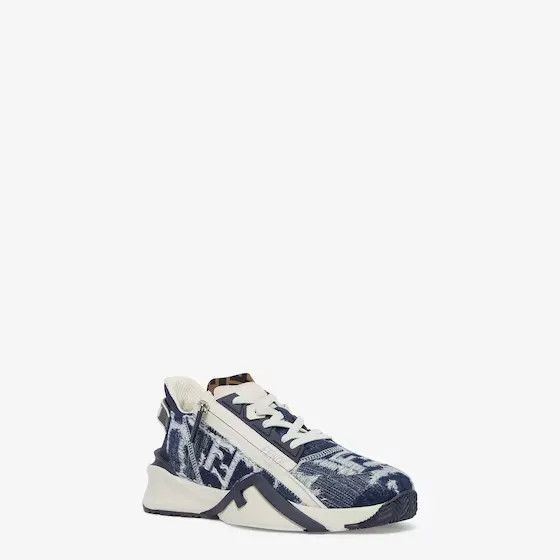 Fendi o1s1wg110225 Sneaker in Black & White Size US 11 / EU 44 - 1 Thumbnail